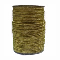 STOCK Metallic gold stranded cord with cutton core wick STOCK